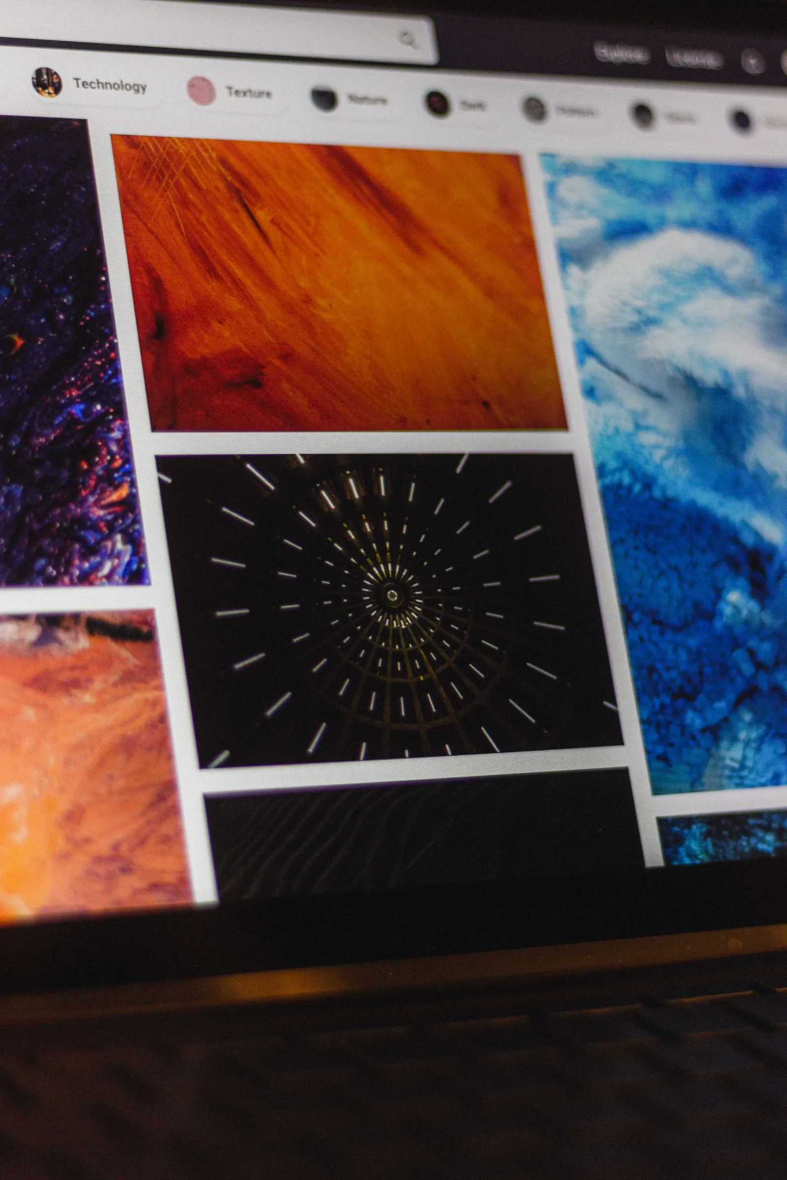 Browser search on a laptop — finding where a company publishes its roles