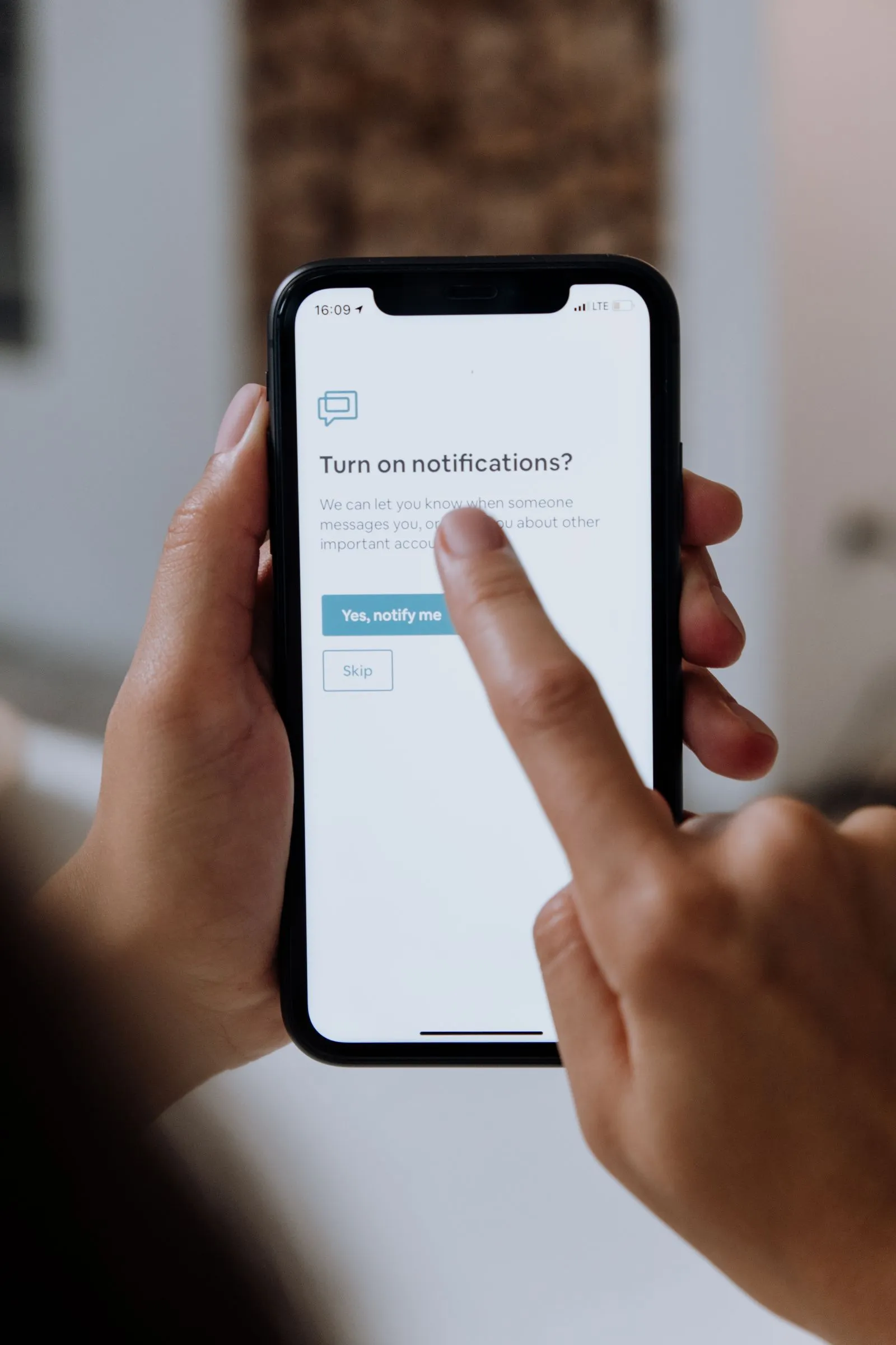 Setting up notifications on a smartphone — automation beats discipline for careers page monitoring